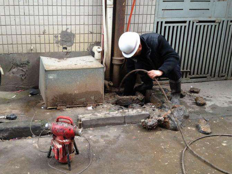 阳山疏通下水道-洗菜池疏通